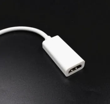 Mini DP to HDMI cable with gold-plated connectors and aluminium shell, 1 metre length