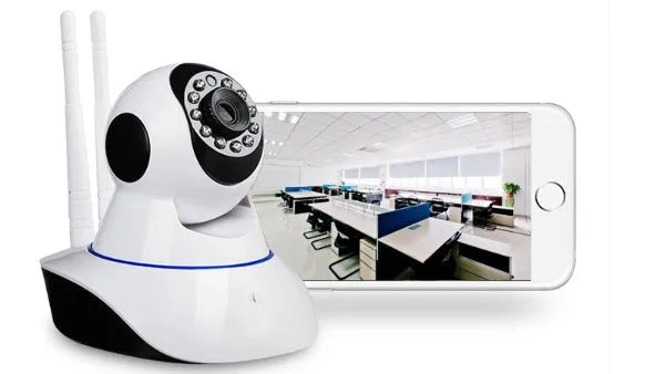 Wireless 1080P indoor dome camera with 3.6mm lens and plastic case for home or office use