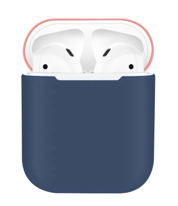 Silicone protective sleeve for Apple AirPods charging case in split design