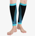 Nylon knee support sleeve in black, blue, green or rose red, sizes M and L, for running and cycling