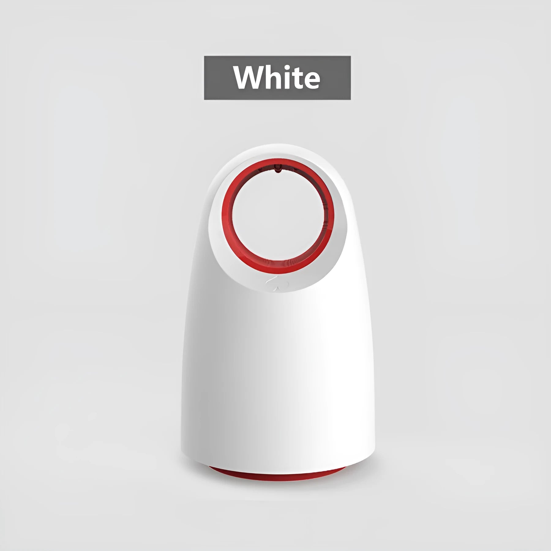 Black or white ABS plastic silent mosquito killer with USB cable measuring 12x12x21.5cm