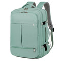 Large waterproof Oxford cloth backpack for business travel with multiple pockets, shown in available colours
