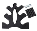 PVC dumbbell rack holder stand for home gym floor storage, available in five specifications.