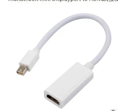 Mini DisplayPort to HDMI adapter cable with 24cm length for Apple Mac computers