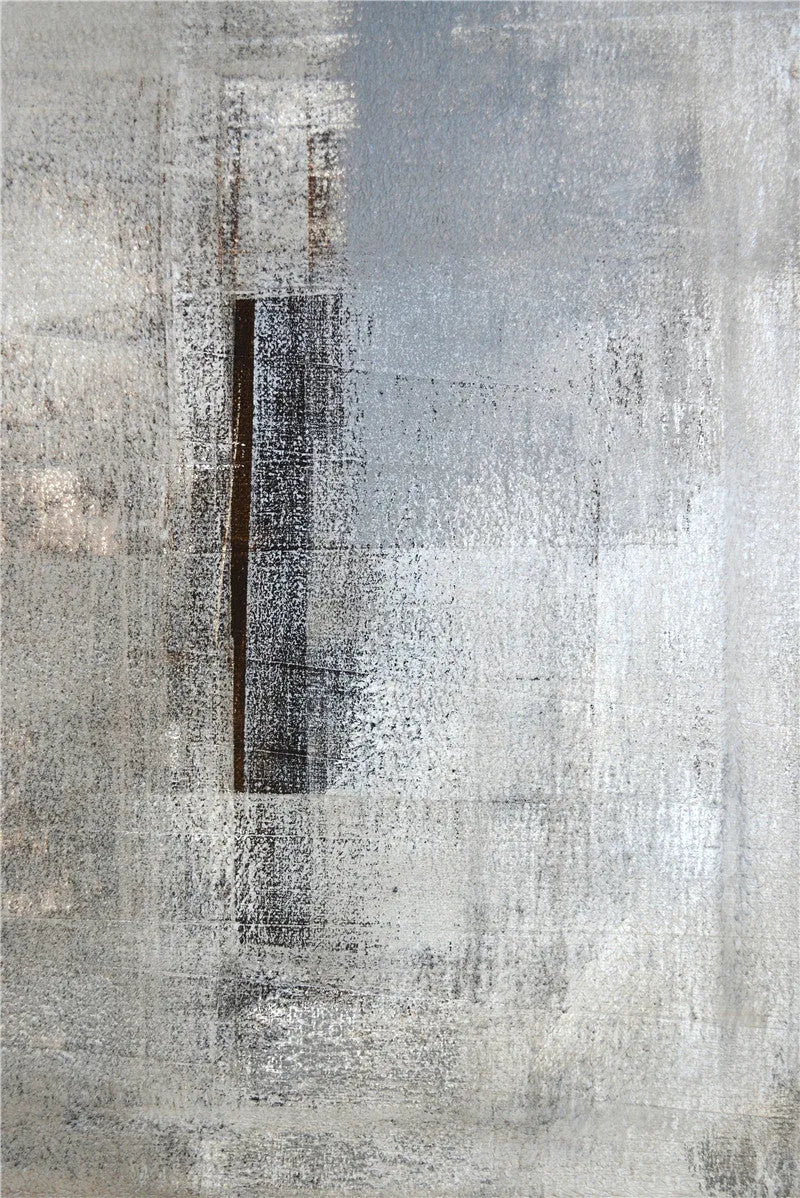 Frameless canvas art print wall decoration in living room