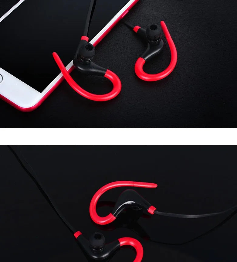 BT-01 Big Horn Sports Bluetooth Headset wireless earbuds, 45g, Bluetooth 4.1, 10m range, black red green blue