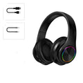 IP878 folding Bluetooth headset in black, blue, or white with 40mm horn