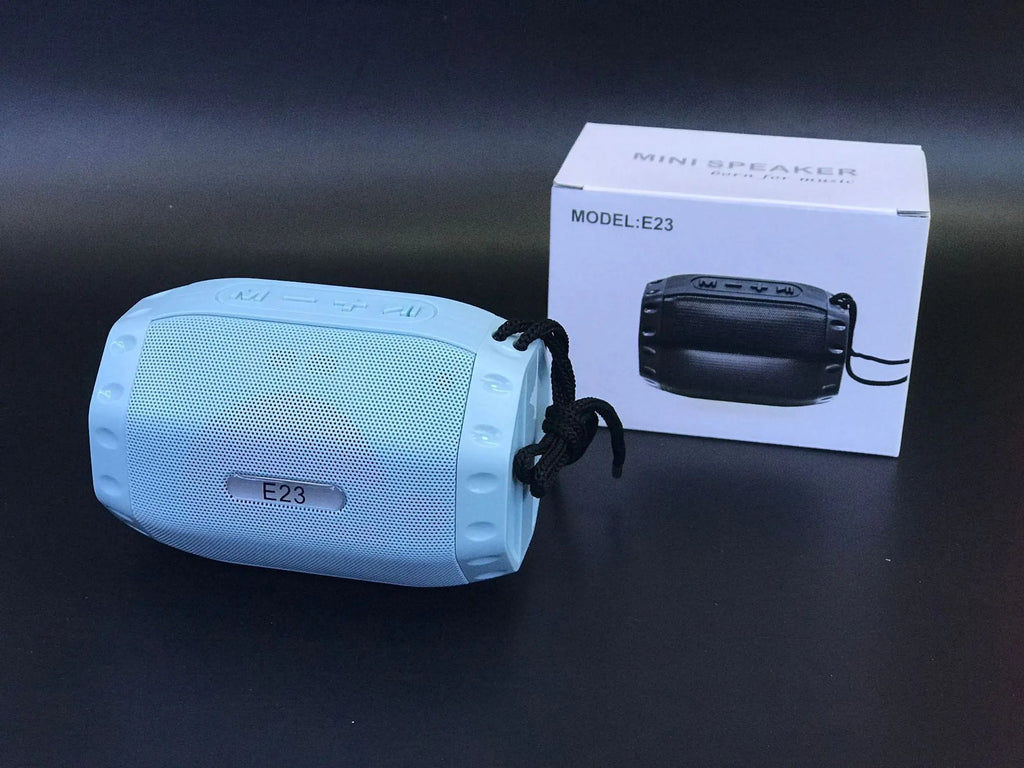 Wireless USB card Bluetooth speaker in black, blue, pink, or purple colour options