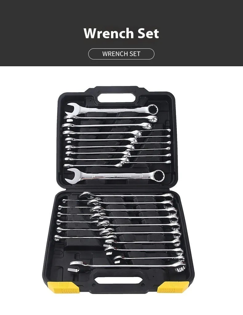 Carbon steel comprehensive household hardware kit 108pcs tools suit for home maintenance