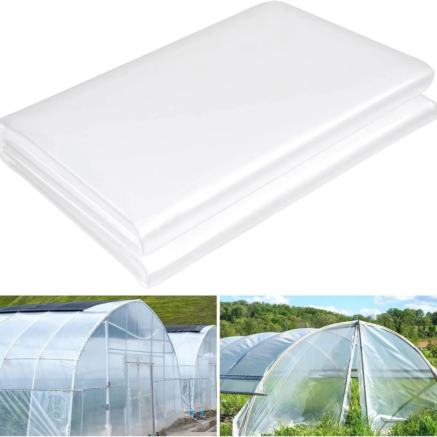 Plastic greenhouse cold film measuring 4x8 metres for vegetable shed insulation
