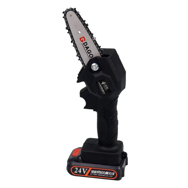 EU Model 002 wireless 6-inch lithium battery chain saw with rechargeable battery and bare metal option