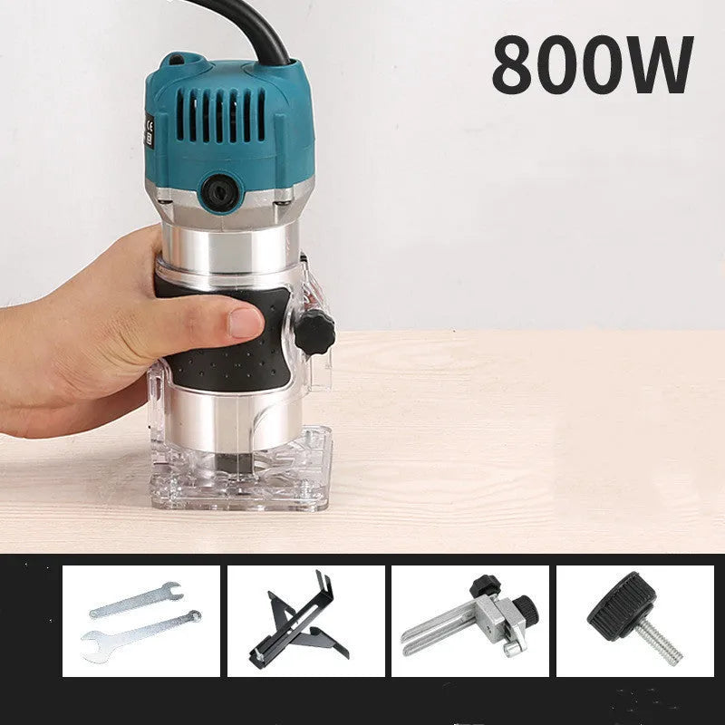 800W electric wood polishing trimmer with aluminium waterproof casing