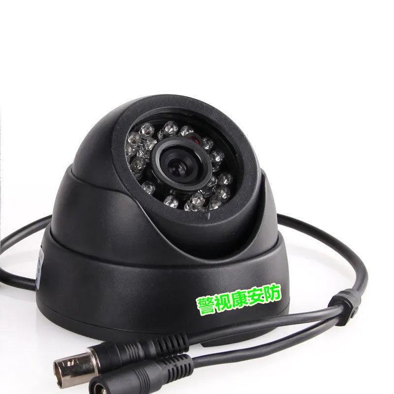 Infrared indoor dome surveillance camera with 480 TVL colour image sensor and 3.6mm lens