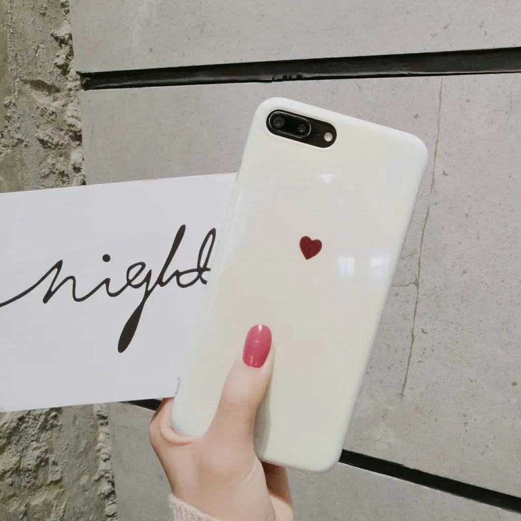 Blue light filtering mobile phone case for iPhone models in simple back cover design