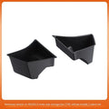 Tesla Model Y and Model 3 trunk side storage box covers in TPE and ABS materials
