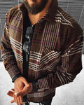 Men's diamond 3D digital printing loose jacket coat full printed cardigan in hip hop style spring wear