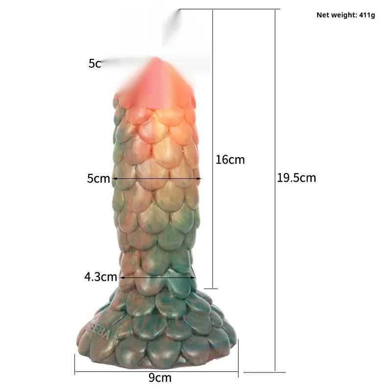 Silicone butt plug adult sex toy G6011 for men and women, colour as shown