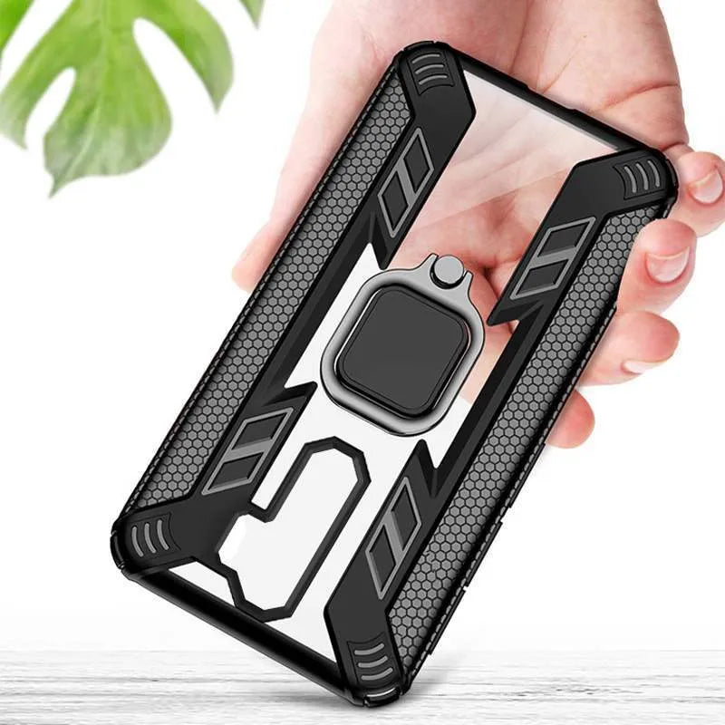 Flexible TPU phone case in black for Redmi Note 8 Pro and Huawei models