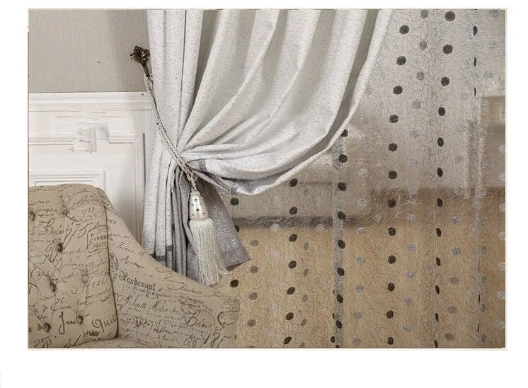 Blackout curtain panel with choice of hook, Korean hook, or ring heading styles