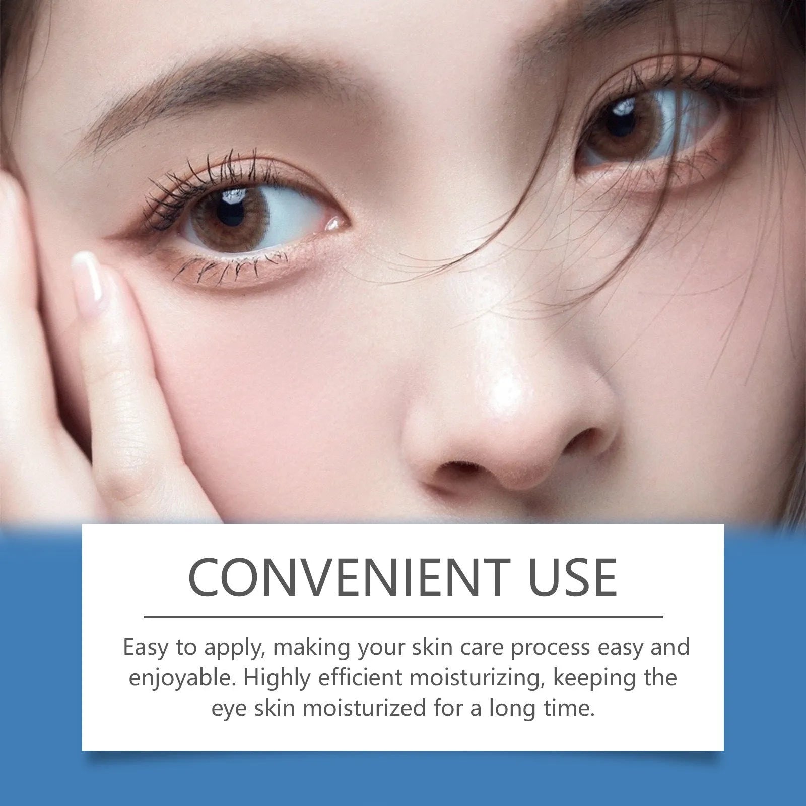 15g container of Viareline Collagen Firming Eye Cream for the eye area.