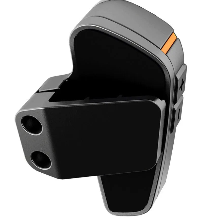 BT-S2 black Bluetooth motorcycle helmet intercom headset with button panel and 1000-metre range