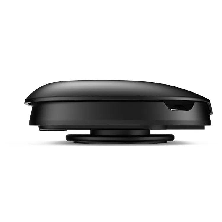 Black universal rotating suction cup car bracket for mobile phones and GPS devices