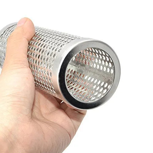 Food grade stainless steel BBQ smoke absorber, round 6 inch and 12 inch sizes, polished finish