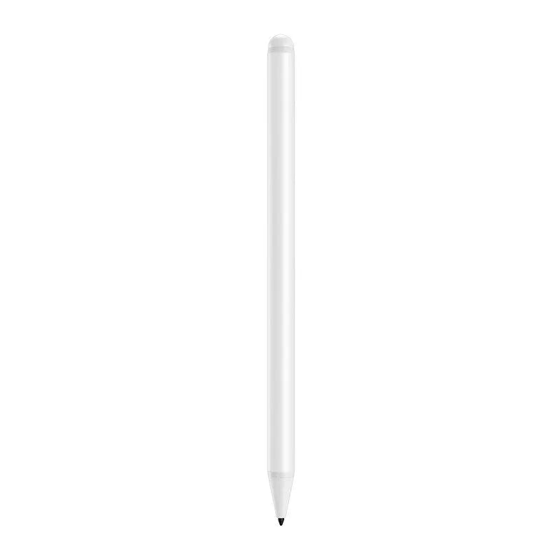 White capacitive stylus pen for iPad 2018-2019 models with 1.0mm nib and Type-C charging port