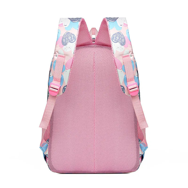 Student backpack with air cushion straps in Oxford cloth with large capacity