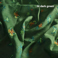 Pure ramie Hanfu fabric in beige, grass green, or dark green colours, 140cm wide textile for traditional Chinese clothing