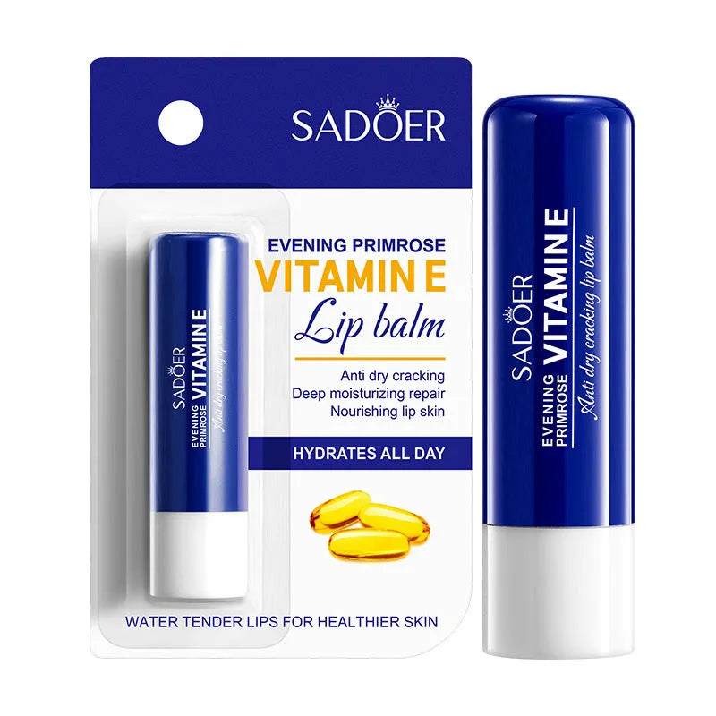 Anti-chapped lip moisturising lipstick bullet in standard format with multiple formula variant labels.