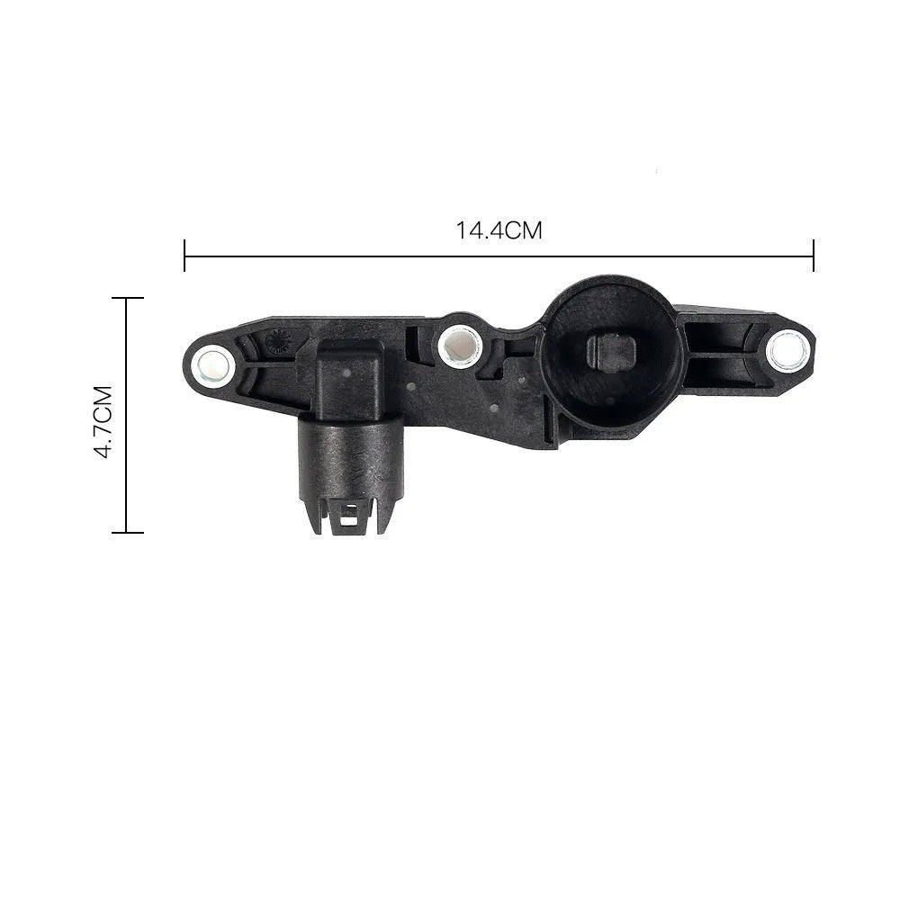 Black automotive crankshaft phase eccentric shaft sensor for BMW vehicles part number 11377506503