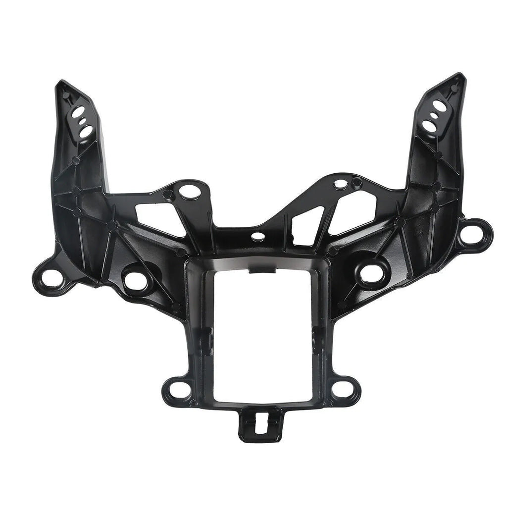 BMW S1000RR motorcycle headlight bracket in black aluminium alloy for 2009-2018 models