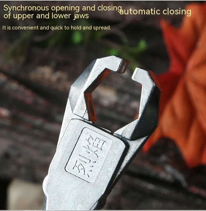 Alloy archery release aid with two-axis harpoon clip for bow string control