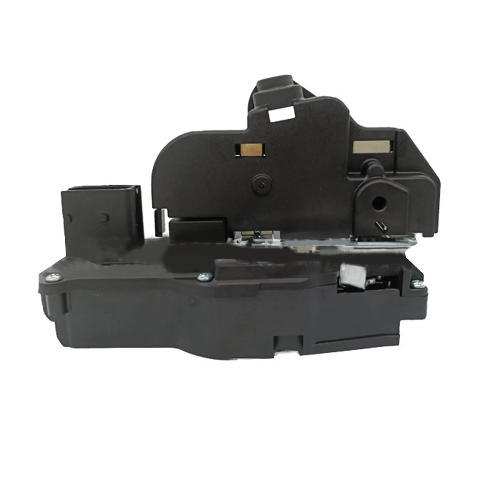 Black plastic door lock actuator for Cadillac SLS vehicles, front right position replacement part
