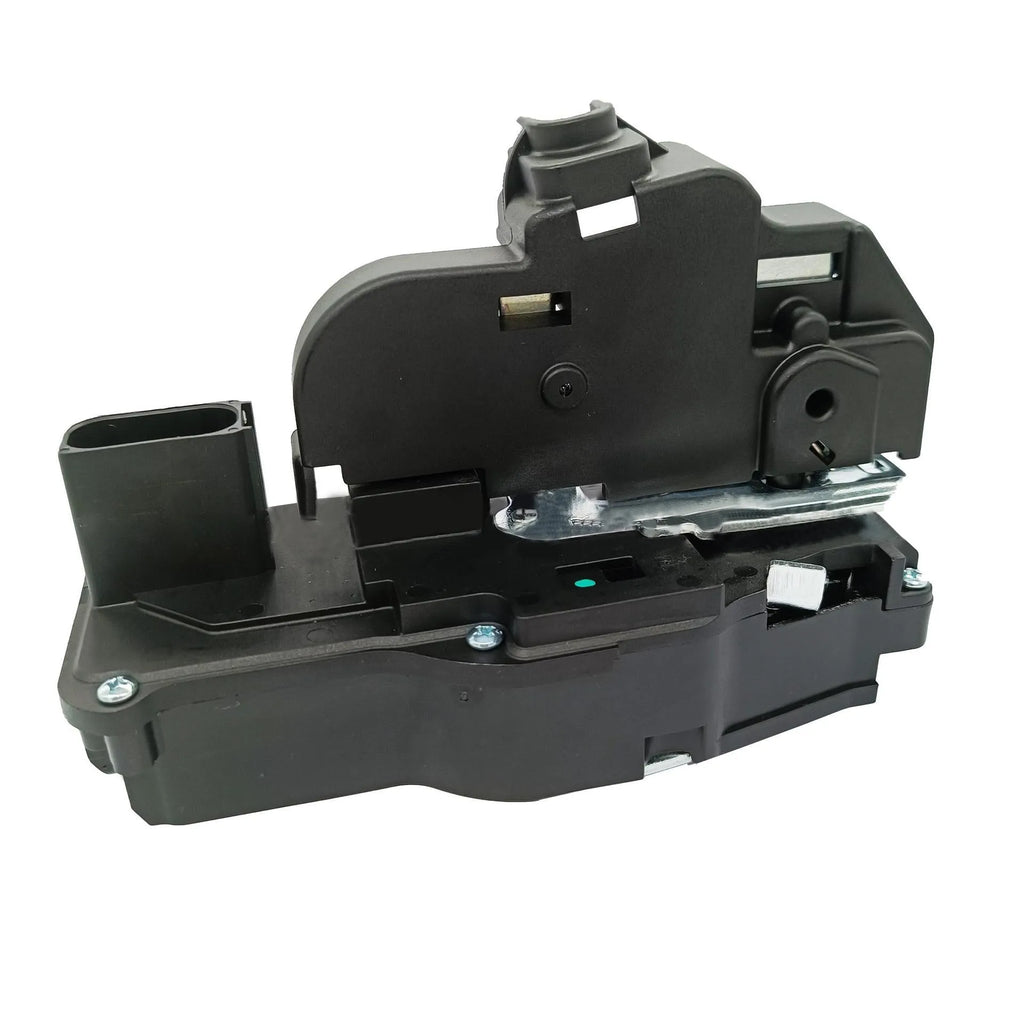 Black plastic door lock actuator for Cadillac SLS vehicles, front right position replacement part