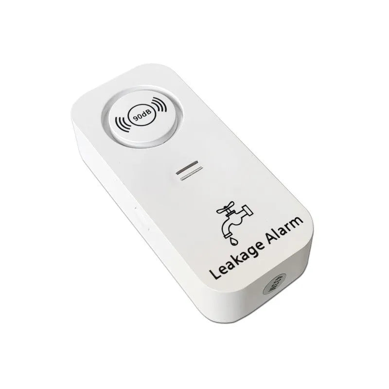 Overflow sensor independent alarm for water leak detection with wireless connectivity options