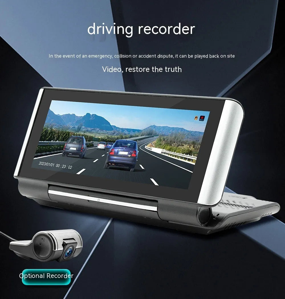 6.86 inch wireless Carplay MP5 player for car dashboard with cables