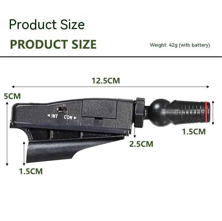 Golf putter laser aiming instrument with laser sight for putting alignment practice