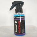 9H crystal car paint plating waterless wash product 50ml and 110ml bottles blue violet transparent