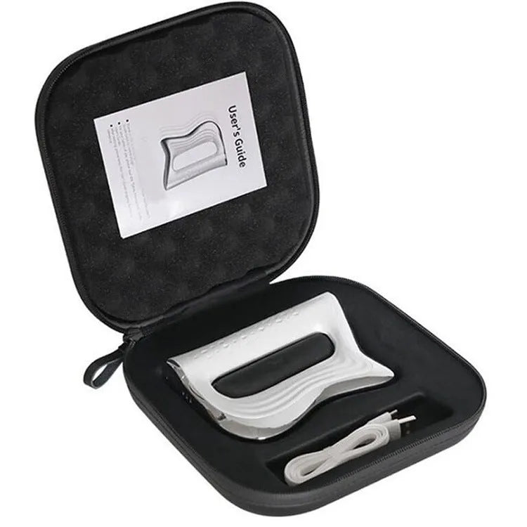 Rectangular natural resin muscle massager for whole body physiotherapy