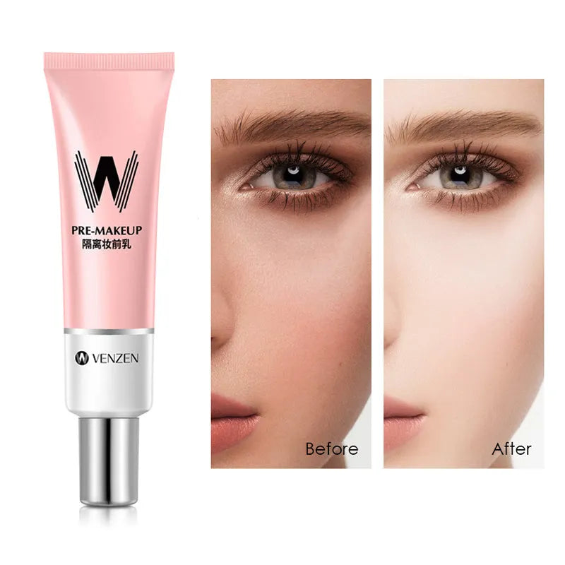 Pink foundation primer 30g pot with hydrating pore minimising formula
