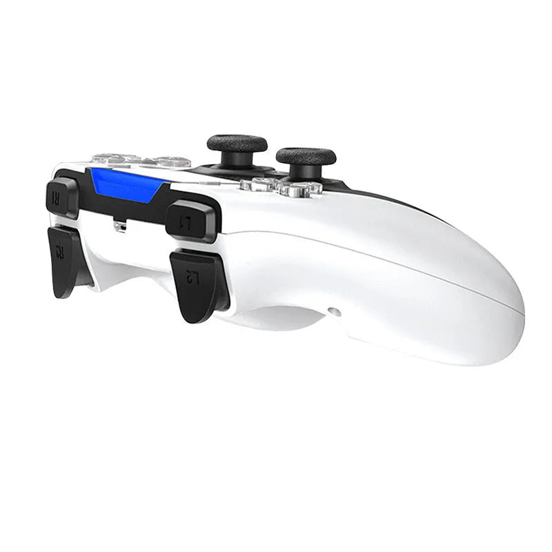 Black or white Bluetooth wireless gamepad for PS4 Android PC with USB and vibration, 16x12.3x6.8cm