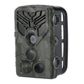WiFi830 hunting camera with camouflage design showing display screen and lens
