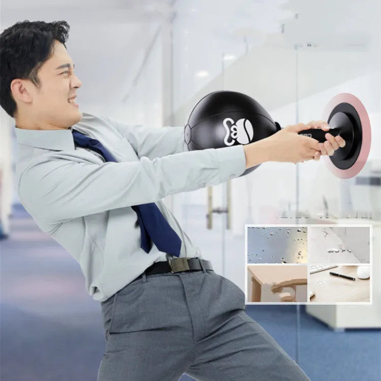 Desktop children boxing ball with PU ball, ventilated base, 40cm height, Cool Bear style