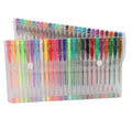 Pack of colour gel pens highlighting the large 2.2mm inner diameter ink reservoir.