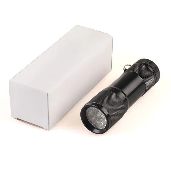 Black aluminium alloy Smart Vein Locator device with red LED lights for medical vein finding