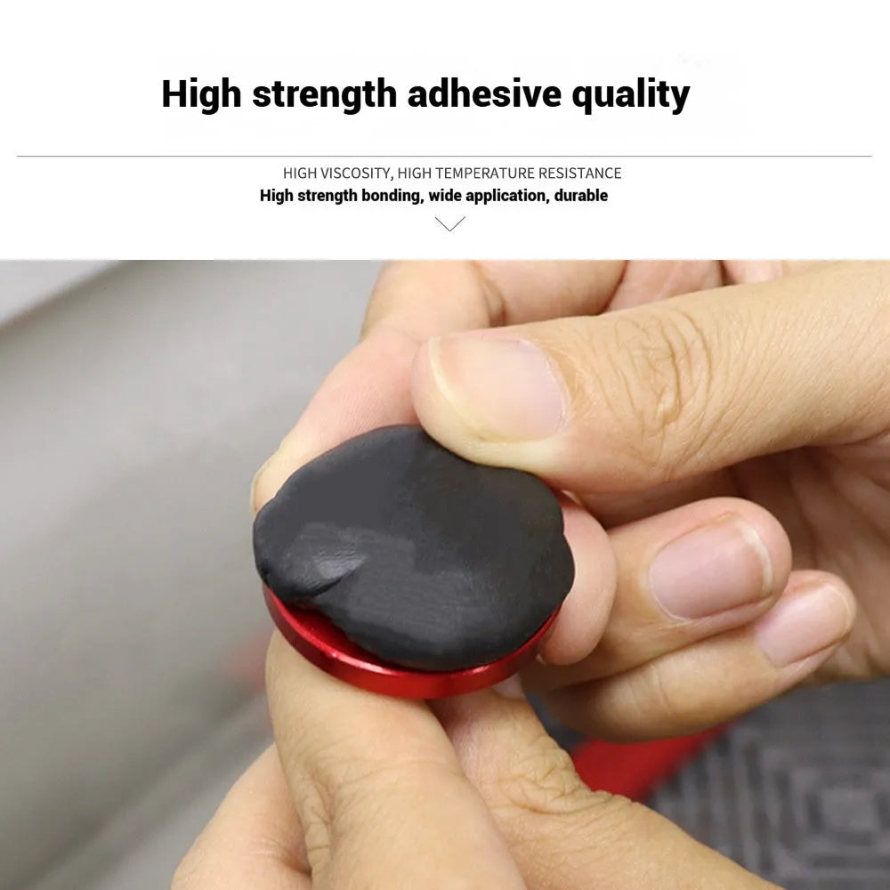 Tube of special cold glue for automobile depression repair on car bodywork.