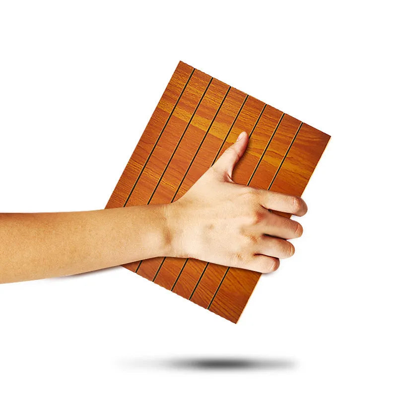 Wood grain cell phone amplifier with anti-glare and radiation reduction features in black walnut colour