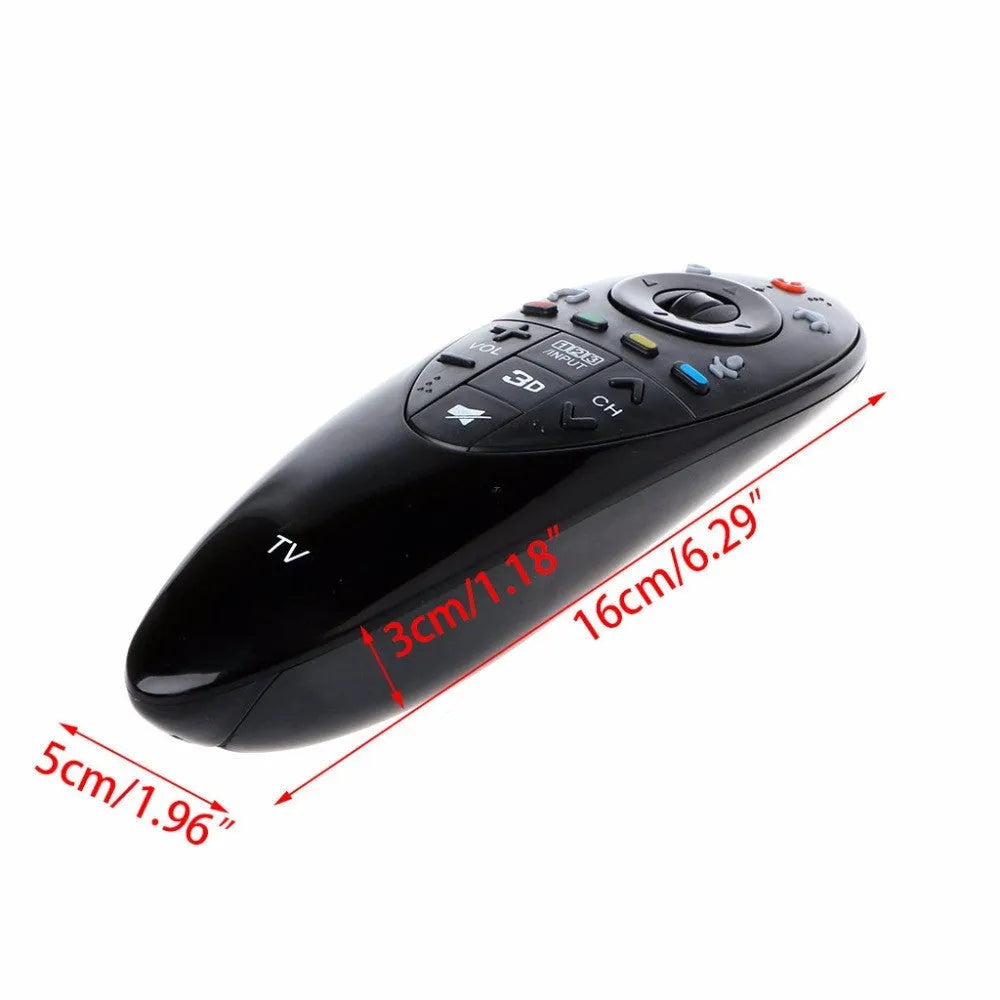 Black LG AN-MR500 television remote control replacement with ABS casing